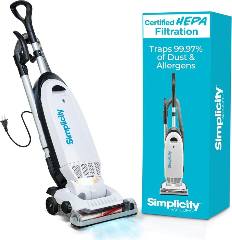 Simplicity S20EZM Allergy Upright Vacuum Cleaner Review: Best For Multi-Surface Cleaning