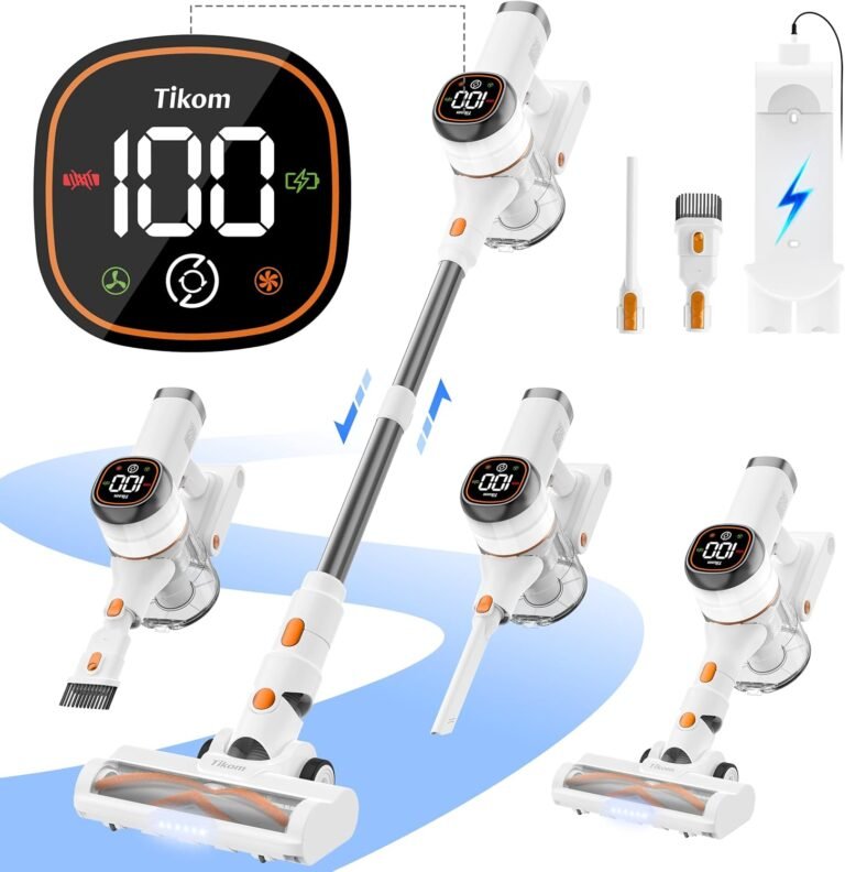 Tikom V500 Cordless Vacuum Review: 450W Motor, HEPA Filtration, and 6-in-1 Versatility for 2026
