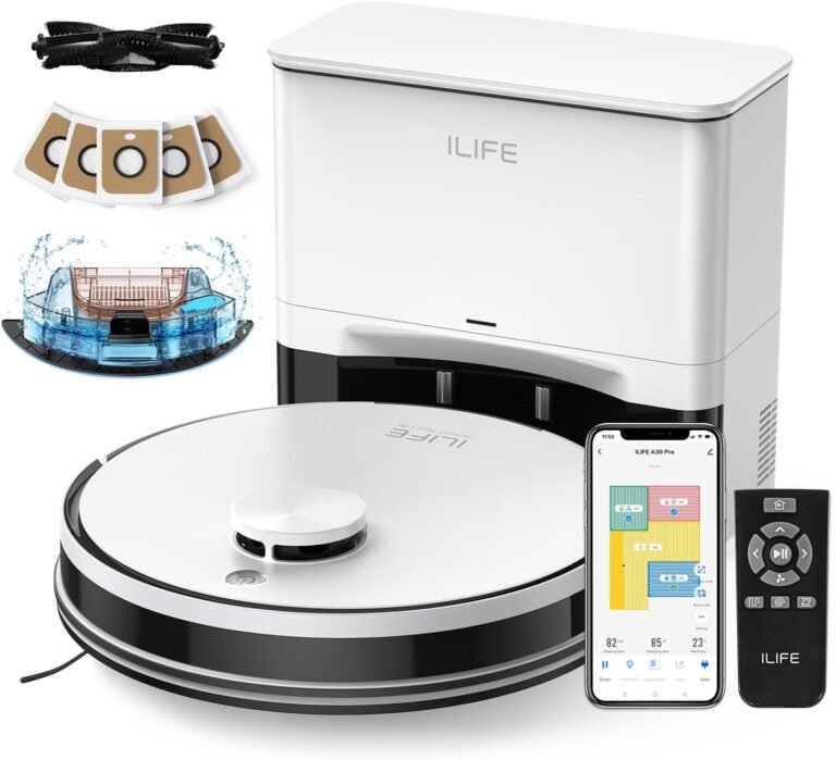 ILIFE A30 Pro Robot Vacuum and Review