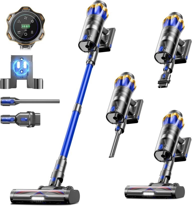 JELLYPIG X100 Cordless Vacuum Cleaner Review: 55KPA Suction, HEPA Filtration, and Smart Design for 2026