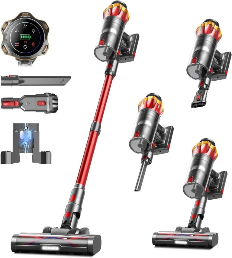 Mohomo Nova V5 Cordless Vacuum Review: 650W Suction Power for All Floor Types