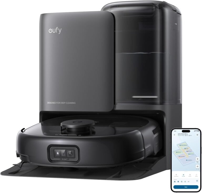 eufy E25 Robot Vacuum Review: 20,000 Pa Suction, HydroJet Mop, and AI Cleaning for All Floors