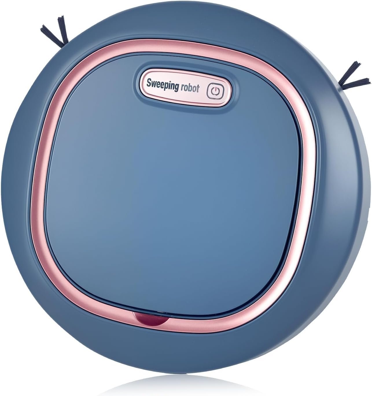 3-in-1 Robot Vacuum Mop Combo with Auto Obstacle Avoidance - Smart Floor Cleaner, Touch Control, Ultra-Quiet 55dB, 60min Runtime for Hardwood/Tile/Marble Floors - Blue