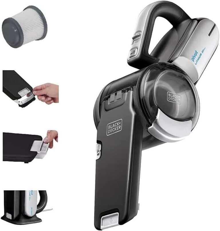 BLACK+DECKER Dust Buster Pivot Vac Handheld Vacuum Review