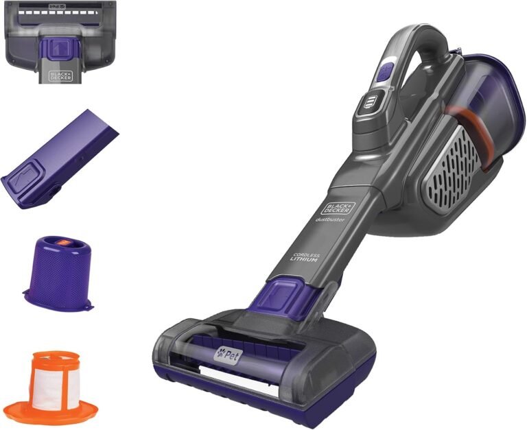 BLACK+DECKER dustbuster furbuster Pet Hair Vacuum Review