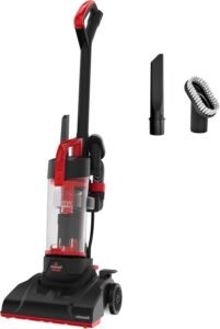 Bissell CleanView Compact Upright Vacuum, Lightweight Design for Apartments & Dorms, Powerful Suction with Removable Extension Wand & Scatter-Free Technology, 3508