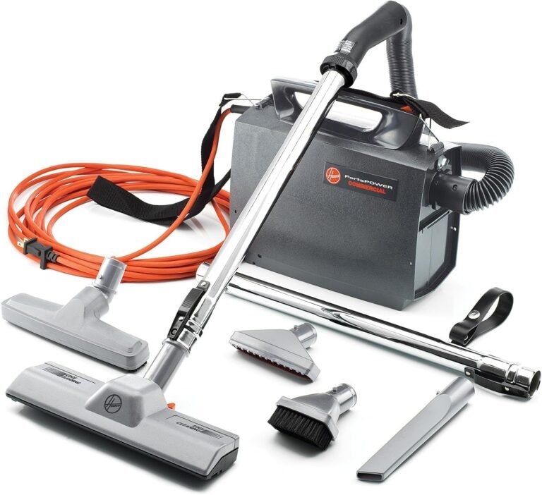 Hoover Commercial PortaPower Lightweight Canister Vacuum Review