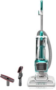 Kenmore DU2012 Bagless Upright Vacuum 2-Motor Power Suction Lightweight Carpet Cleaner with HEPA Filter, 2 Cleaning Tools for Pet Hair, Hardwood Floor, Green | 2-Motor Power Suction, Lightweight Carpet Cleaner, 10' Hose, HEPA Filter, 2 Cleaning Tools for Pet Hair