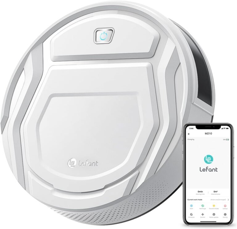 Lefant M210 Robot Vacuum Cleaner, Strong Suction, Review