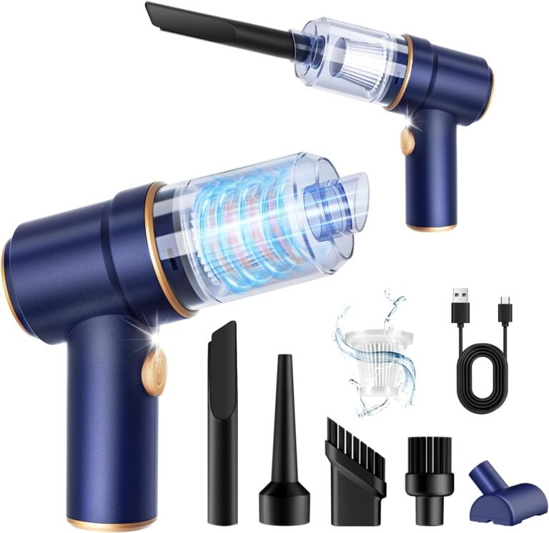 KMM LT-117C Handheld Car Vacuum Cleaner, 9000Pa Review