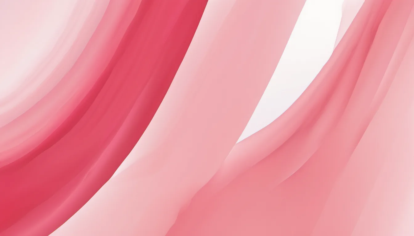 Abstract low tide lines illustration in rose red and pale blush on white — decorative header for eufy X10 Pro Omni vs roborock Q7 M5+ Robot Vacuum